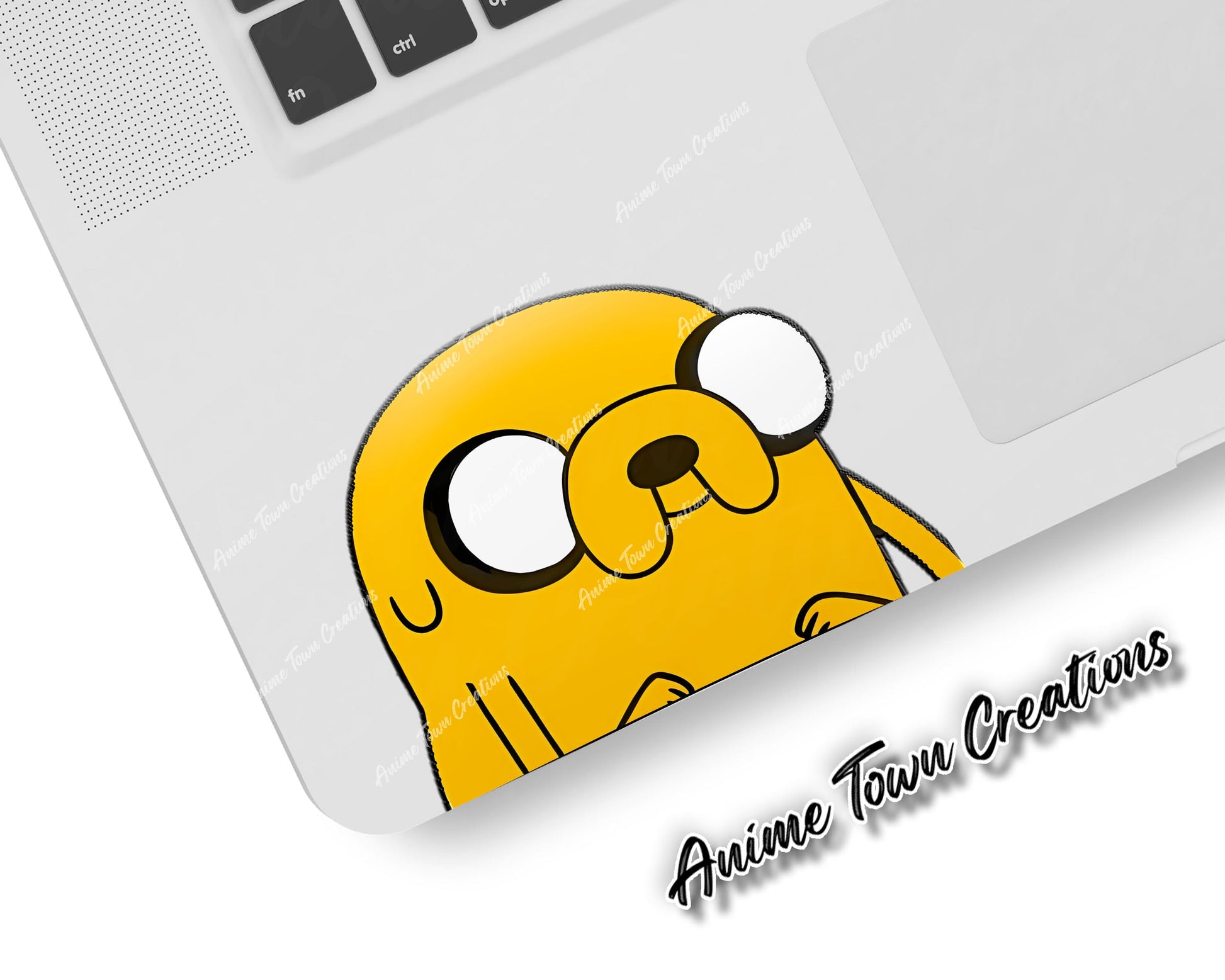 Anime Town Creations Sticker Adventure Time Jake 5" Accessories - Anime Adventure Time Sticker