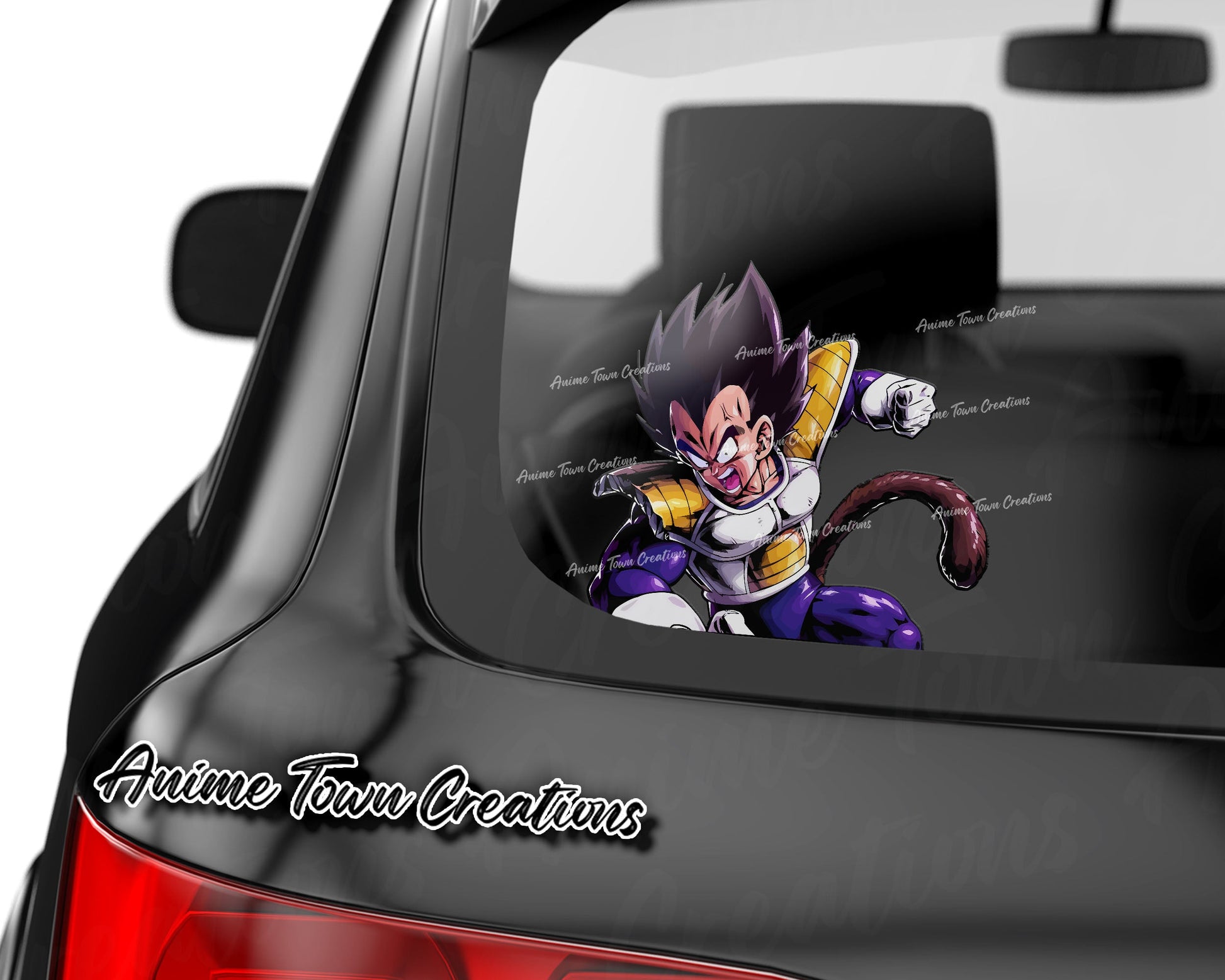 Anime Town Creations Sticker Dragon Ball Beast Vegeta 8" Accessories - Anime Dragon Ball Sticker