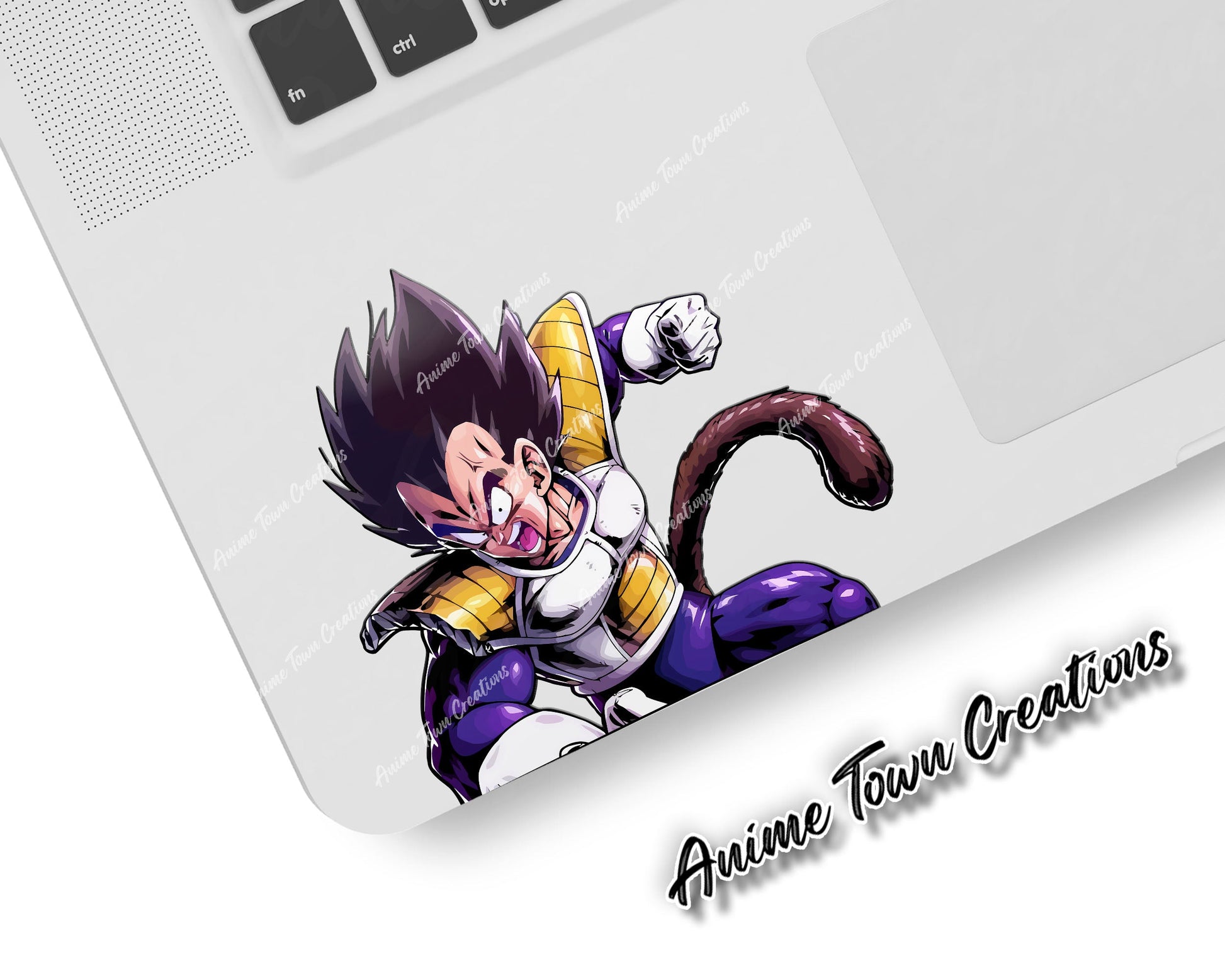 Anime Town Creations Sticker Dragon Ball Beast Vegeta 5" Accessories - Anime Dragon Ball Sticker