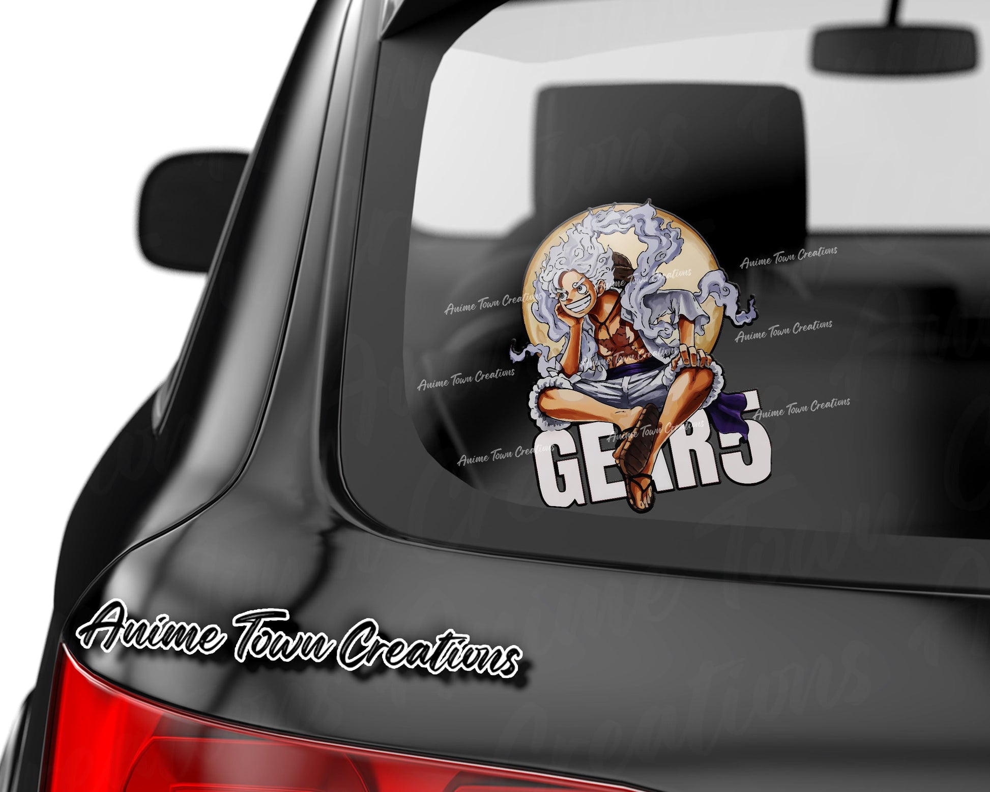One Piece Luffy Gear 5 Sticker Sticker – Anime Town Creations