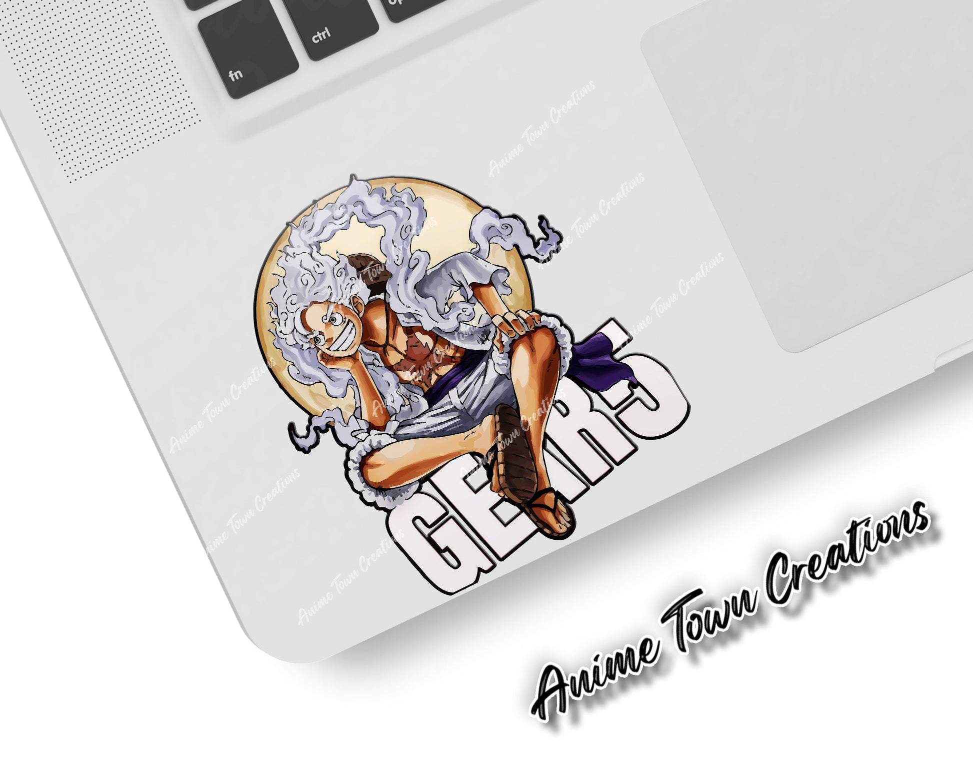 One Piece Luffy Gear 5 Sticker