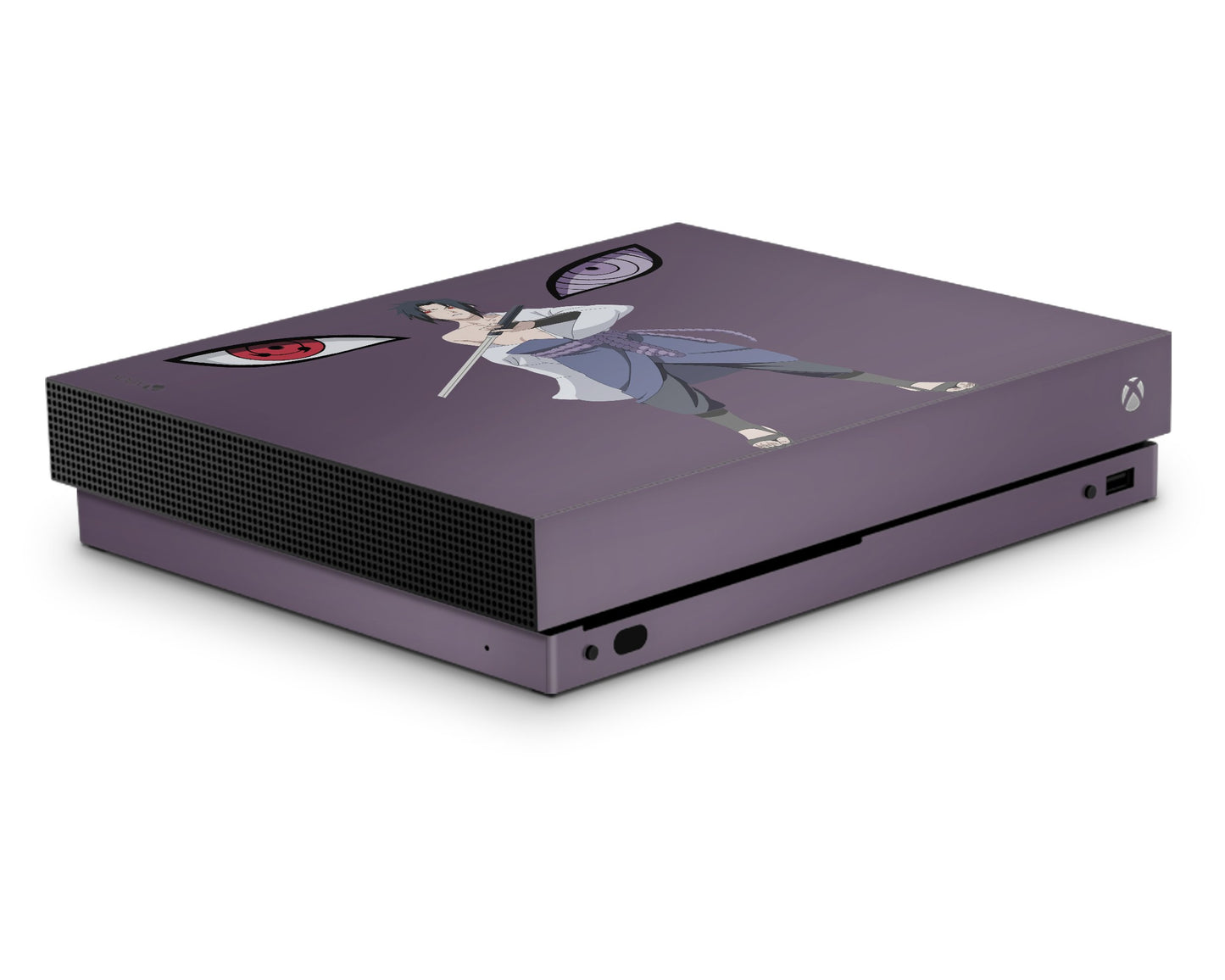 Anime Town Creations Xbox One Sasuke Purple Rinnegan Xbox One S Skins - Anime Naruto Xbox One Skin