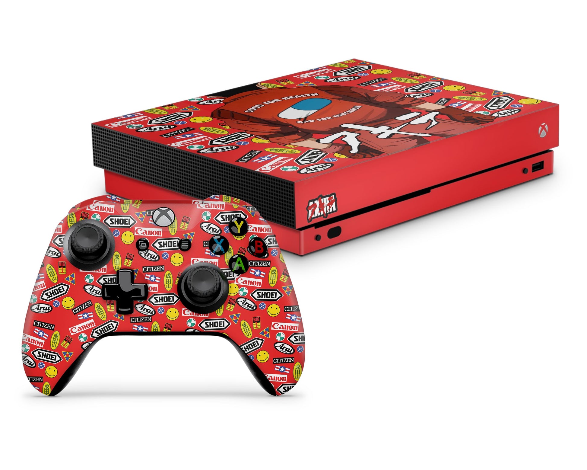 Anime Town Creations Xbox One Akira Classic Biker Xbox One Skins - Anime Akira Xbox One Skin