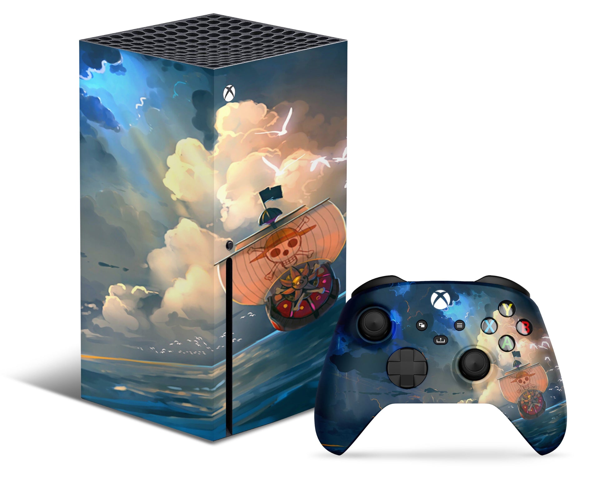 Autocollant Xbox Series X / S - Skin adhésif Xbox One Piece