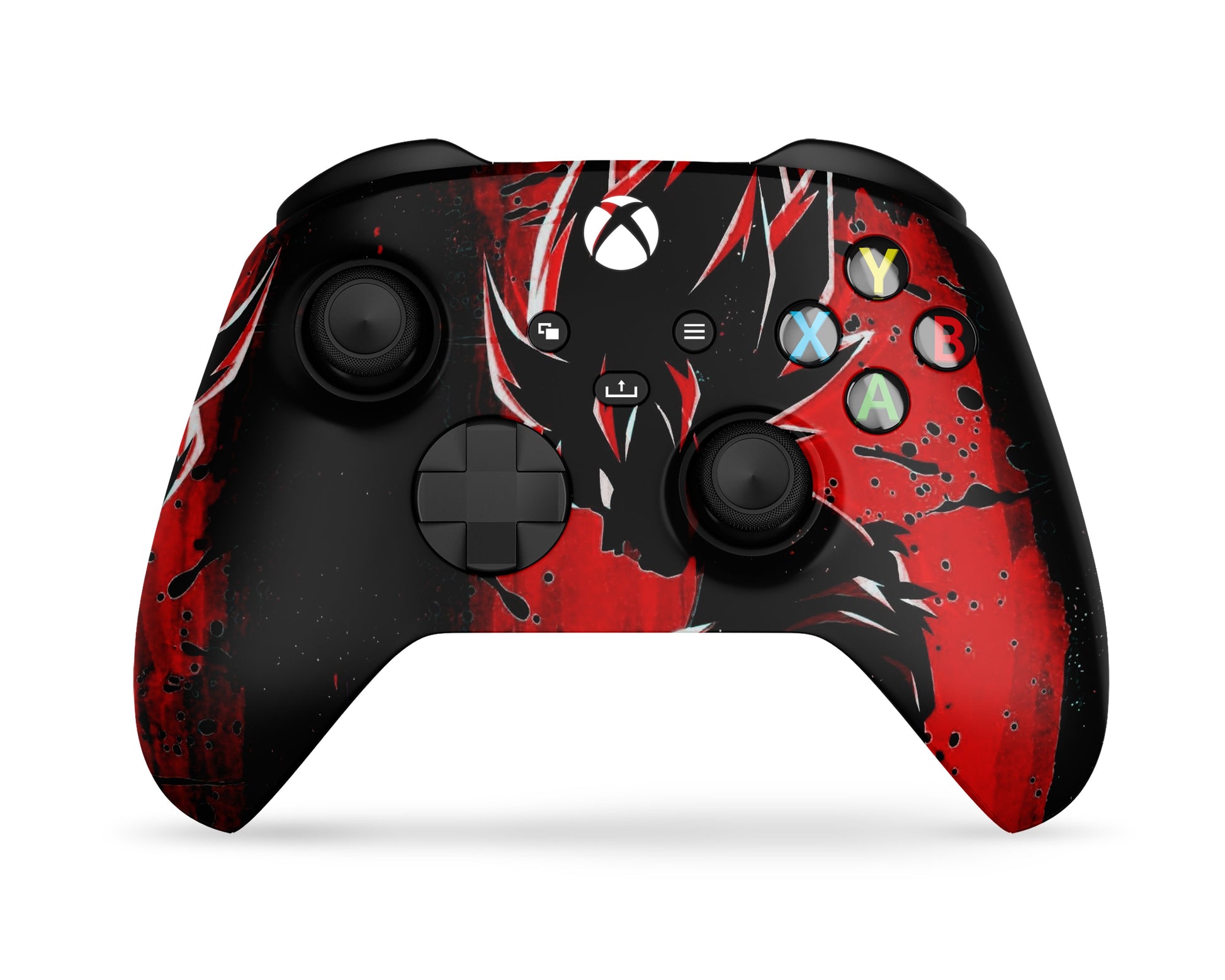 Xbox Xbox Series X Dragon Ball Super Saiyan Red Minimalist Xbox Series X Skins - Anime Dragon Ball & S Skin