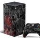 Anime Town Creations Xbox Series X Jujutsu Kaisen Black & White Xbox Series X Skins - Anime Jujutsu Kaisen Xbox Series X & S Skin