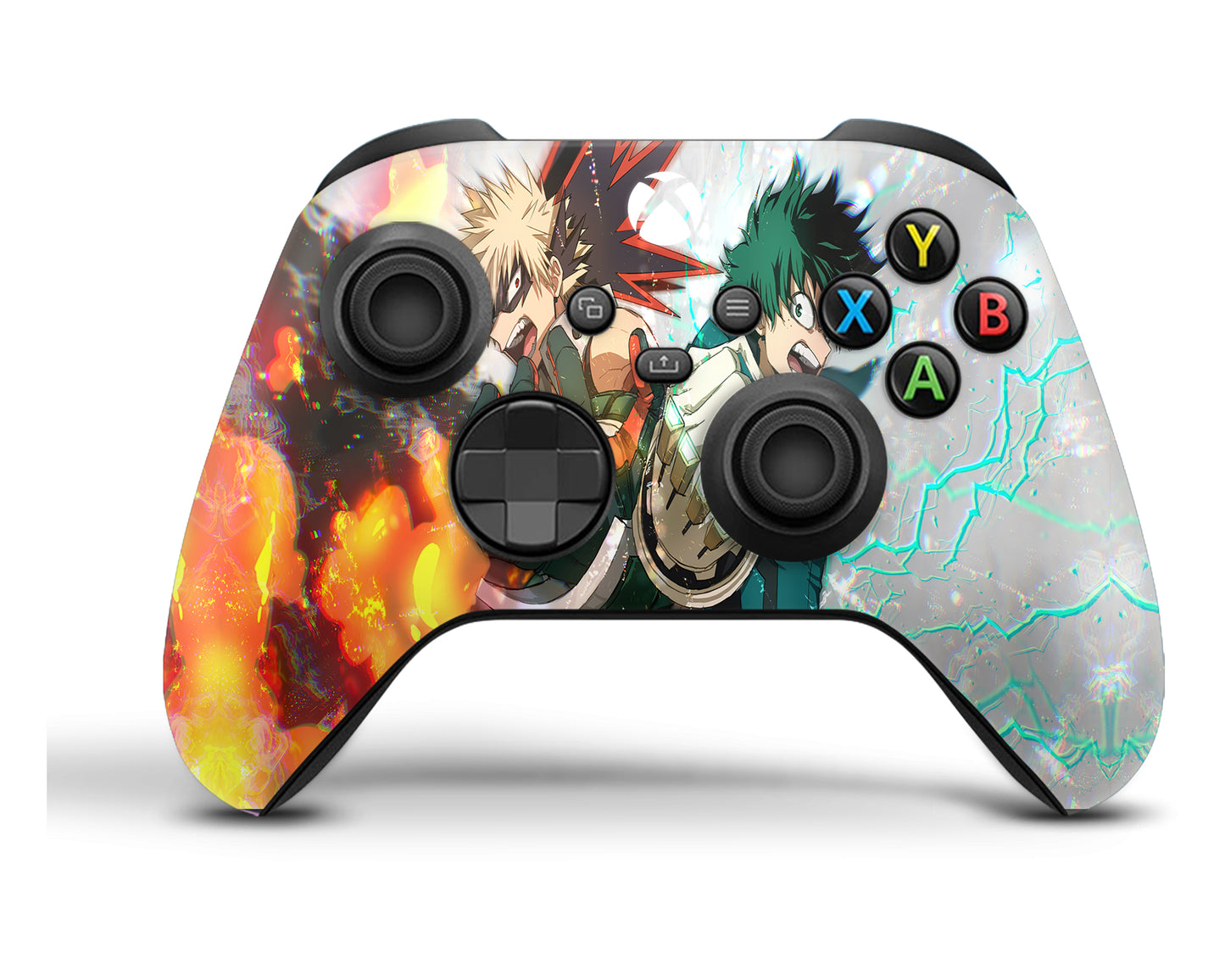 My Hero Academia Izuka Midoriya & Katsuki Bakugo Xbox Series Controller Skin