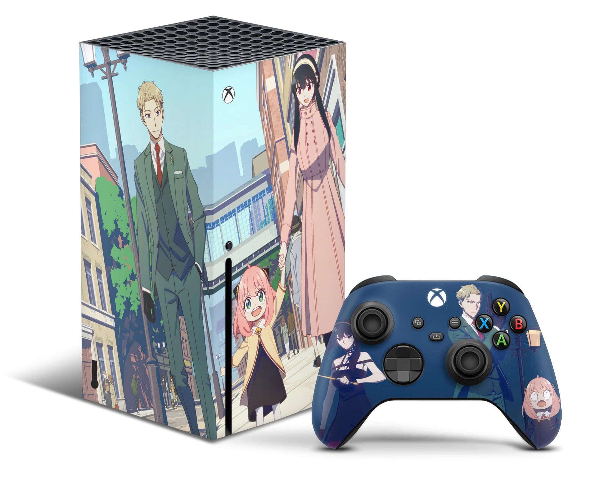 Anime Town Creations Xbox Series X Spy x Family Forgers Xbox Series X Skins - Anime Spy x Family Xbox Series X & S Skin