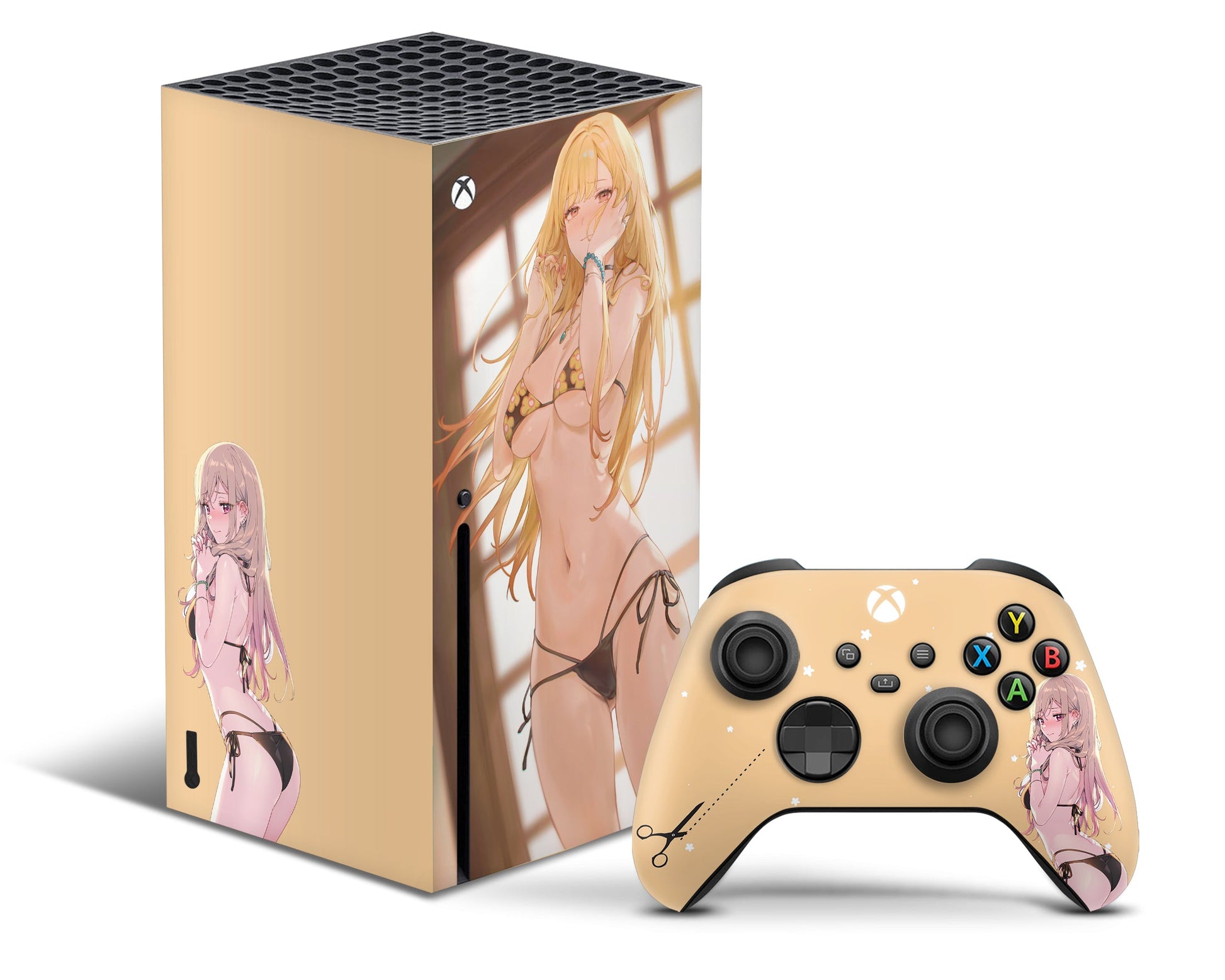 Anime Town Creations Xbox Series X My Dress up Darling Marin Xbox Series X Skins - Anime My Dress Up Darling Xbox Series X & S Skin