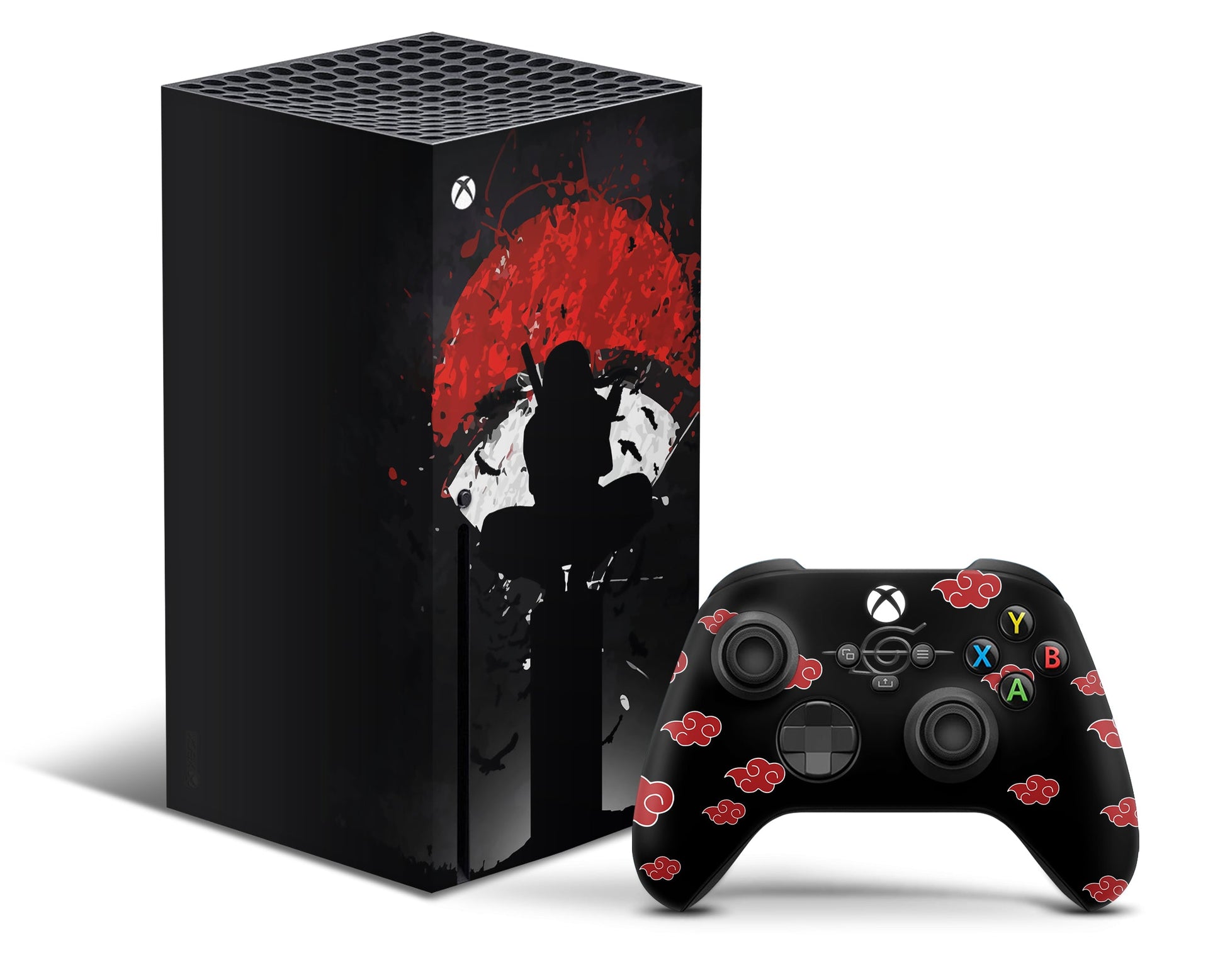 Anime Town Creations Xbox Series X Uchiha Headband Xbox Series X Skins - Anime Ninja Xbox Series X & S Skin