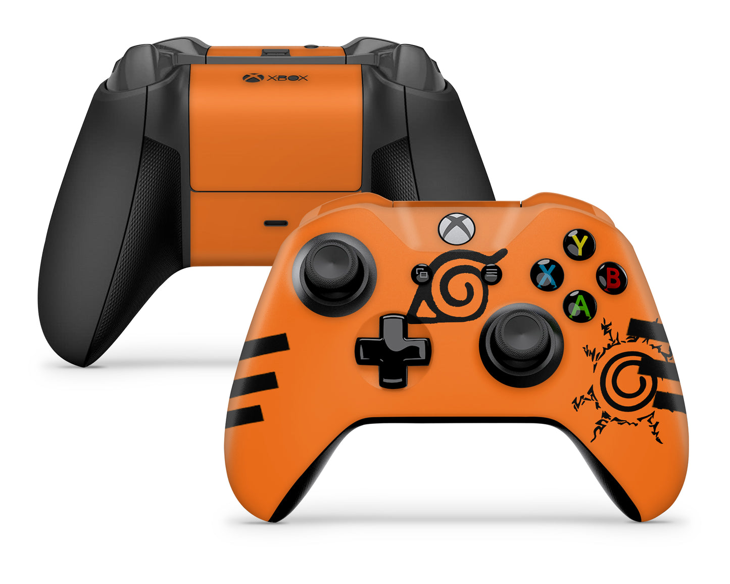 Naruto Orange Minimalist Xbox One Controller Skin