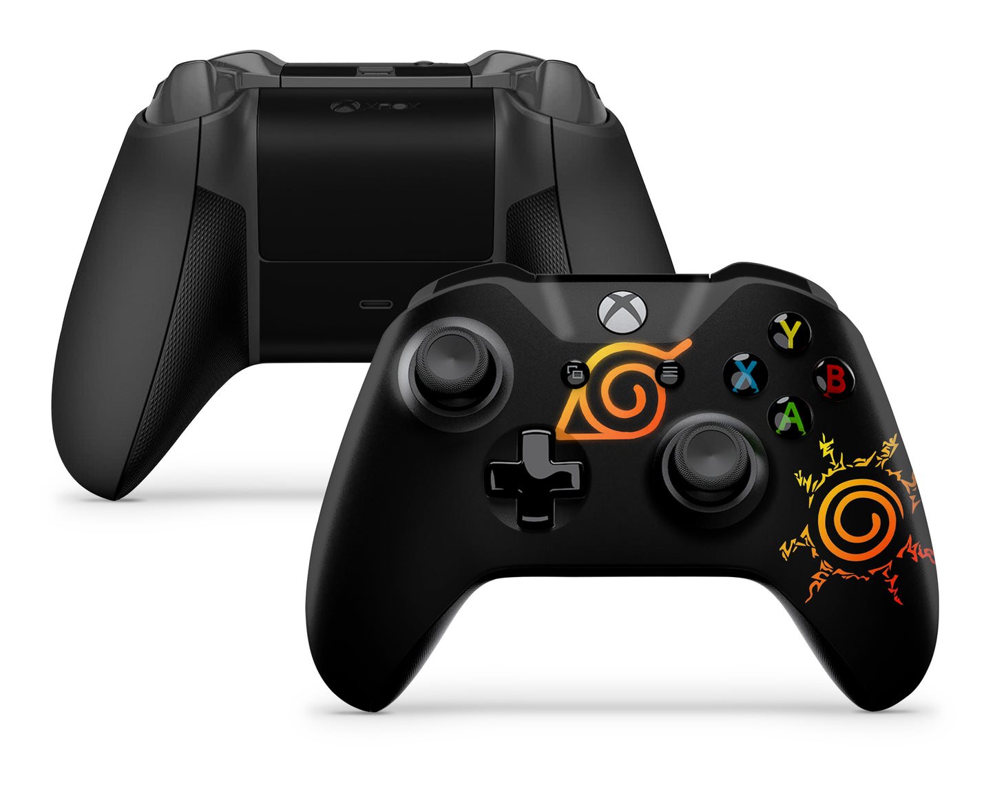 Naruto Black Xbox One Controller Skin
