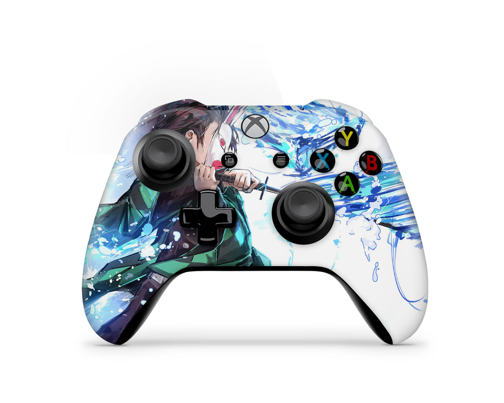 Demon Slayer Tanjiro Water Style Xbox One Controller Xbox One