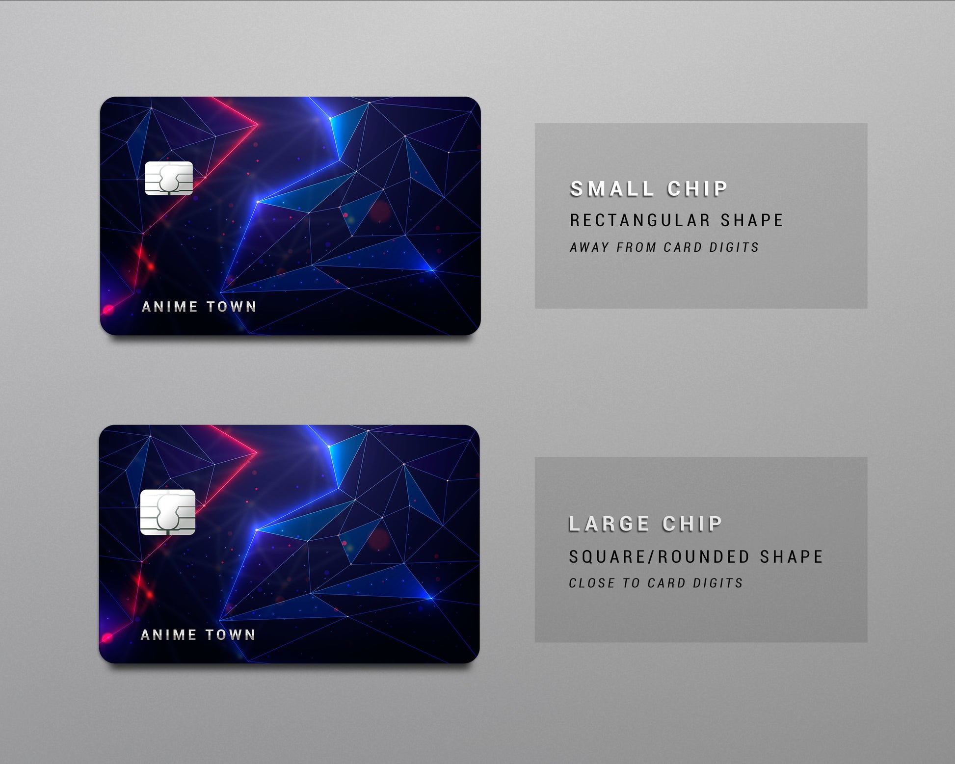 Anime Town Creations Credit Card Attack on Titan Attack Titan Minimalist Window Skins - Anime Attack on Titan Credit Card Skin