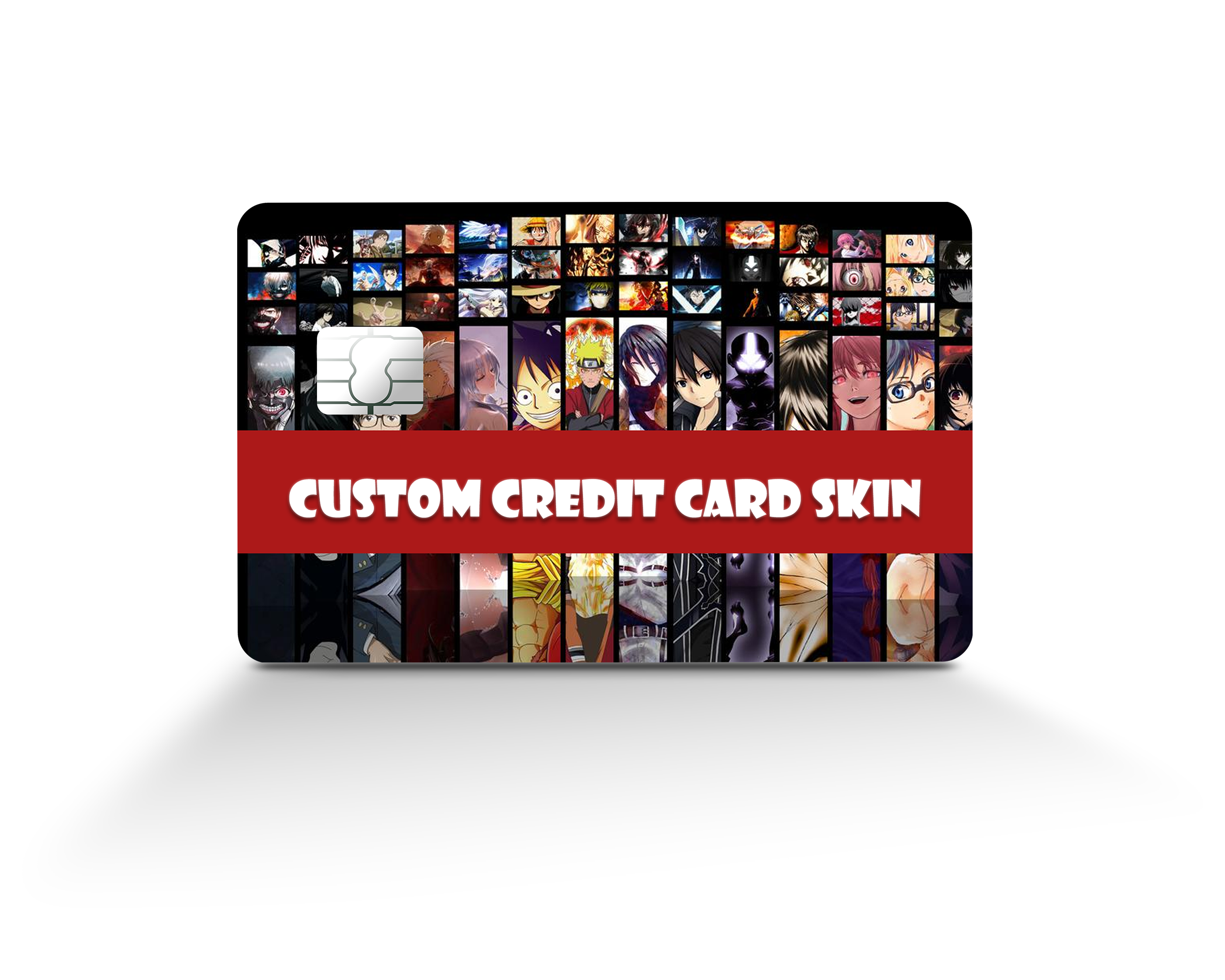 Weahkee 4pcs Anime Card Skin Fashion Credit Card UAE | Ubuy