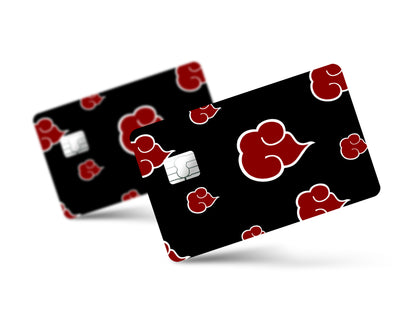 Akatsuki Pattern Credit Card Skin