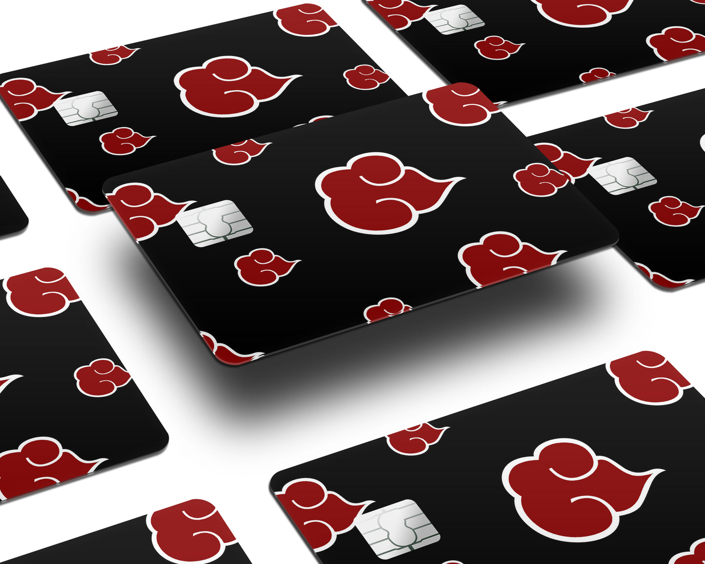 Akatsuki Pattern Credit Card Skin