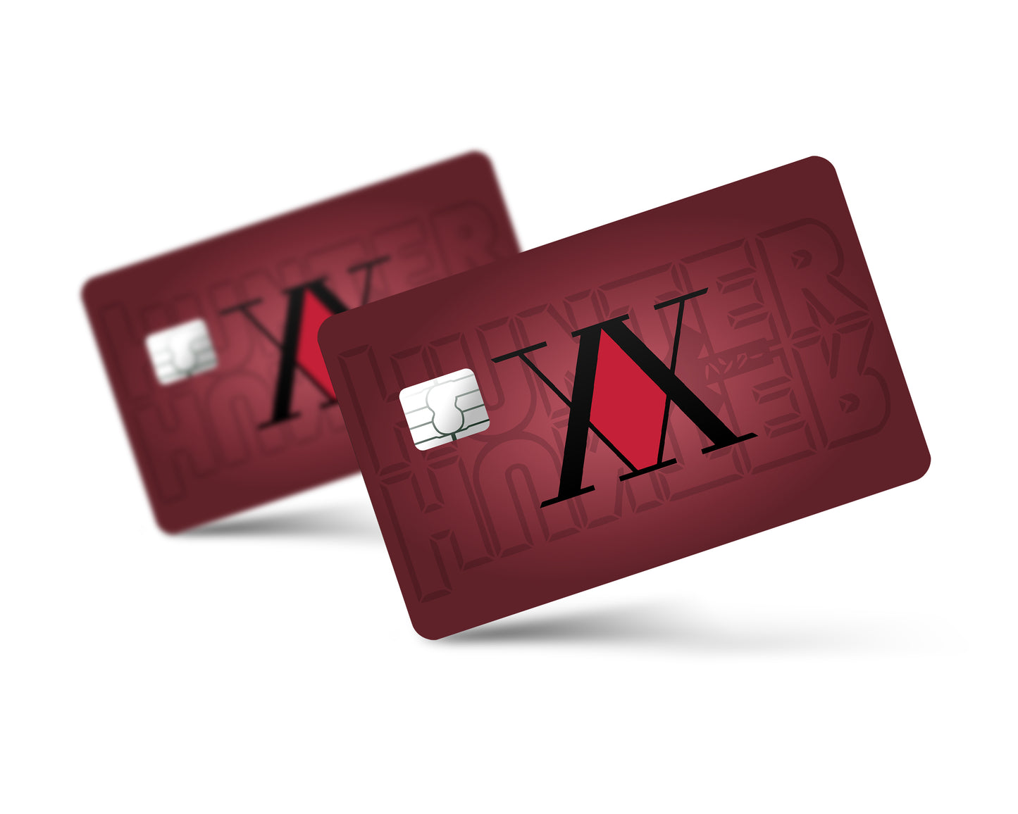 Hunter x Hunter Logo Red Credit Card Skin