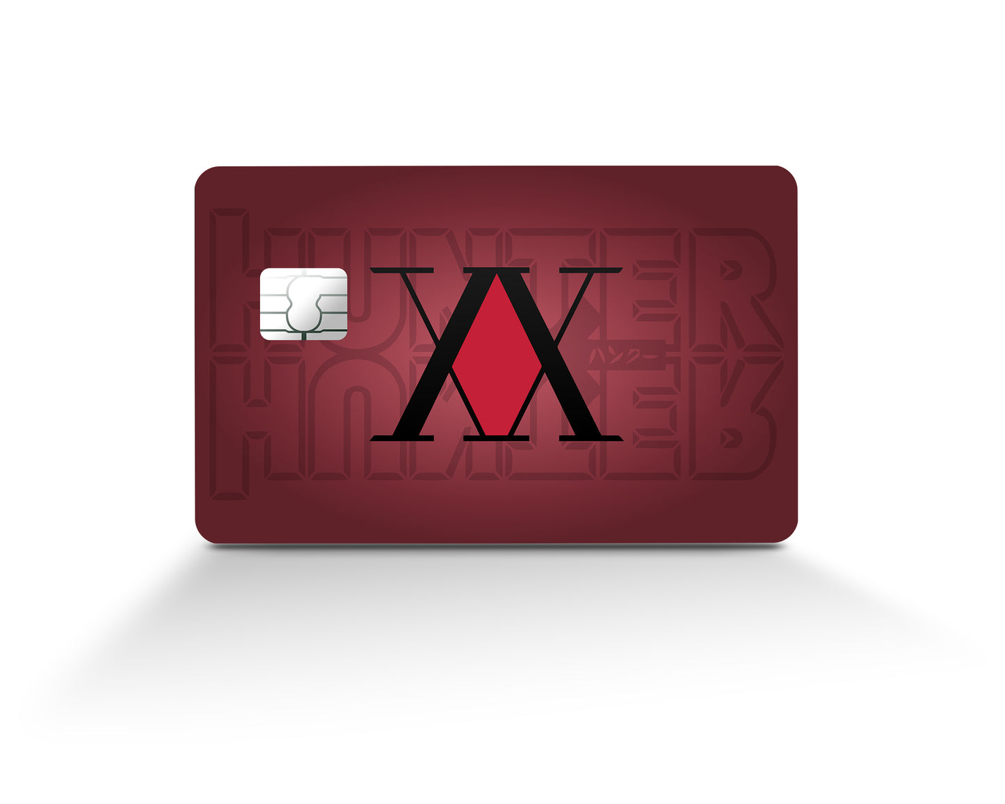 Hunter x Hunter Logo Red Credit Card Skin