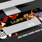 One Piece Luffy Gaming Mouse Pad